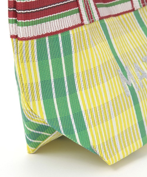 LAKOLE（ラコレ）の「アソートチェックミニロゴトートバッグ / 290895（トートバッグ・レディース・ブルー系その他/イエロー系その他/ブラック/ブラック系その他・FREE）」の5枚目の写真