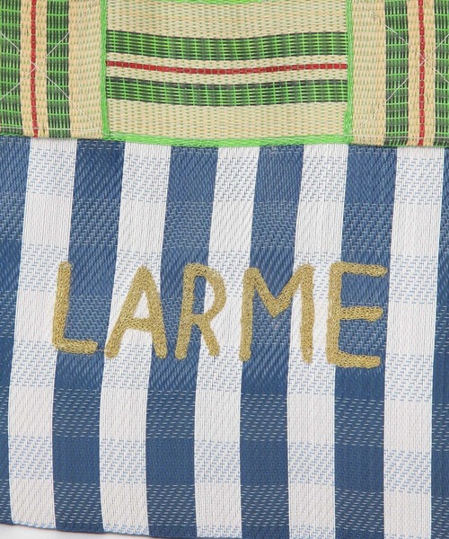 LAKOLE（ラコレ）の「アソートチェックミニロゴトートバッグ / 290895（トートバッグ・レディース・ブルー系その他/イエロー系その他/ブラック/ブラック系その他・FREE）」の8枚目の写真