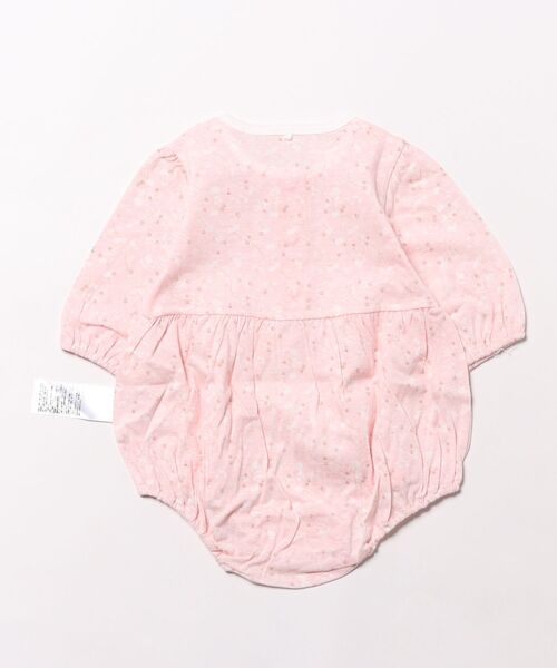 moimoln(モイモルン)の「イフ7分袖ロンパース(ロンパース・キッズ・ピンク・70cm/80cm/90cm)」の2枚目の写真