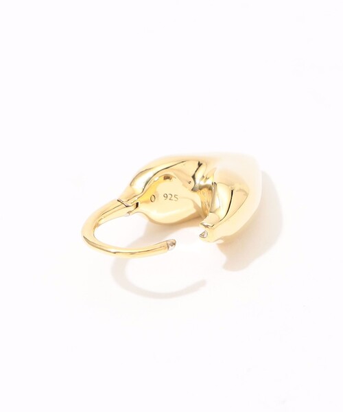 Otiumberg. Roscida Heart Hoops ピアス（ピアス（両耳用