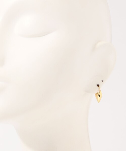 Otiumberg. Roscida Heart Hoops ピアス（ピアス（両耳用