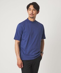 green label relaxing（グリーンレーベルリラクシング）の「【WEB限定】JUST fit デイリー モック 半袖 Ｔシャツ カットソー -吸水速乾・抗菌-（Tシャツ/カットソー）」