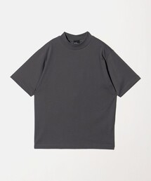 green label relaxing（グリーンレーベルリラクシング）の「【WEB限定】JUST fit デイリー モック 半袖 Ｔシャツ カットソー -吸水速乾・抗菌-（Tシャツ/カットソー）」