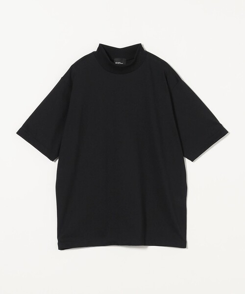 green label relaxing（グリーンレーベルリラクシング）の「【WEB限定】JUST fit デイリー モック 半袖 Ｔシャツ カットソー -吸水速乾・抗菌-（Tシャツ/カットソー・メンズ・ホワイト/ネイビー/ブラック/ライトグレー/モカ/ターコイズブルー系/ダークブラウン/ロイヤルブルー・M/S/L/XL）」の10枚目の写真