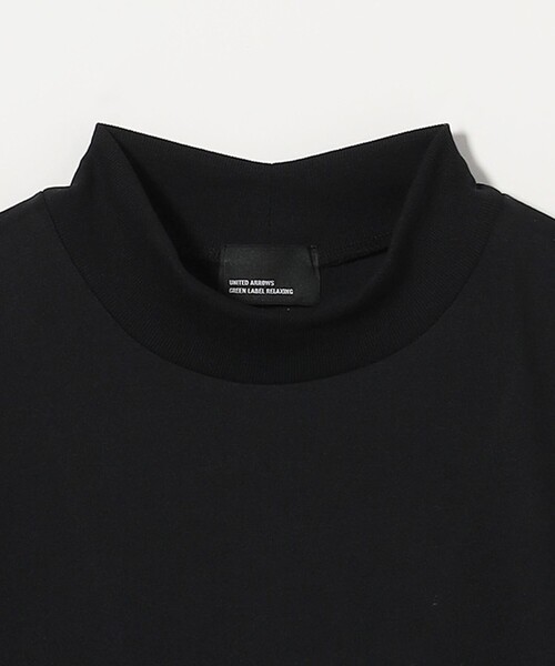 green label relaxing（グリーンレーベルリラクシング）の「【WEB限定】JUST fit デイリー モック 半袖 Ｔシャツ カットソー -吸水速乾・抗菌-（Tシャツ/カットソー・メンズ・ホワイト/ネイビー/ブラック/ライトグレー/モカ/ターコイズブルー系/ダークブラウン/ロイヤルブルー・M/S/L/XL）」の11枚目の写真