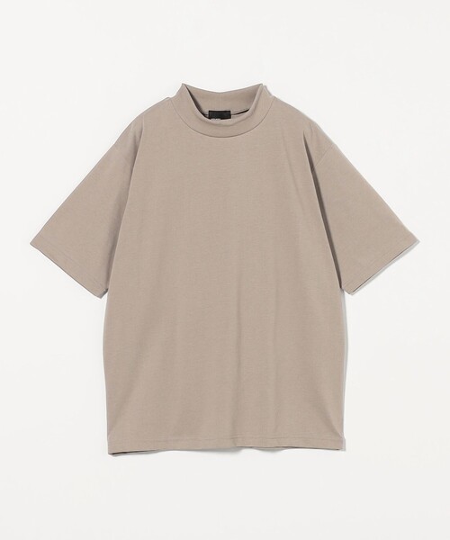 green label relaxing（グリーンレーベルリラクシング）の「【WEB限定】JUST fit デイリー モック 半袖 Ｔシャツ カットソー -吸水速乾・抗菌-（Tシャツ/カットソー・メンズ・ホワイト/ネイビー/ブラック/ライトグレー/モカ/ターコイズブルー系/ダークブラウン/ロイヤルブルー・M/S/L/XL）」の13枚目の写真