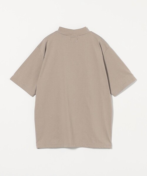 green label relaxing（グリーンレーベルリラクシング）の「【WEB限定】JUST fit デイリー モック 半袖 Ｔシャツ カットソー -吸水速乾・抗菌-（Tシャツ/カットソー・メンズ・ホワイト/ネイビー/ブラック/ライトグレー/モカ/ターコイズブルー系/ダークブラウン/ロイヤルブルー・M/S/L/XL）」の14枚目の写真