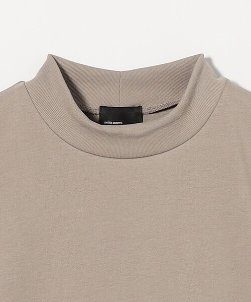 green label relaxing（グリーンレーベルリラクシング）の「【WEB限定】JUST fit デイリー モック 半袖 Ｔシャツ カットソー -吸水速乾・抗菌-（Tシャツ/カットソー・メンズ・ホワイト/ネイビー/ブラック/ライトグレー/モカ/ターコイズブルー系/ダークブラウン/ロイヤルブルー・M/S/L/XL）」の15枚目の写真