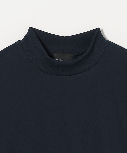 green label relaxing(グリーンレーベルリラクシング)の「【WEB限定】JUST fit デイリー モック 半袖 Tシャツ カットソー -吸水速乾・抗菌-(Tシャツ/カットソー・メンズ・ホワイト/ネイビー/ブラック/ライトグレー/モカ/ターコイズブルー系/ダークブラウン/ロイヤルブルー/ダークグレー・M/S/L/XL)」の16枚目の写真