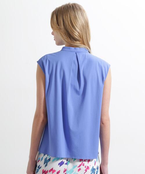 PINKY&DIANNE（ピンキーアンドダイアン）の「◆トリコットラッフルカットソー（Tシャツ/カットソー・レディース・グレー/ブルー/ピンク系その他/ホワイト・38）」の21枚目の写真