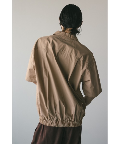 STYLEMIXER（スタイルミキサー）の「オープンカラーフォルムシャツ（シャツ/ブラウス・メンズ・ブラック/ベージュ/ブルー・MEDIUM/LARGE）」の22枚目の写真