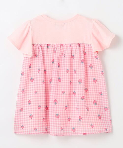 ANY（エニィ）の「ひらひら バックシャンTシャツ（Tシャツ/カットソー・キッズ・ピンク系/ライラック系/アイボリー系・90/110/120/130/100）」の17枚目の写真