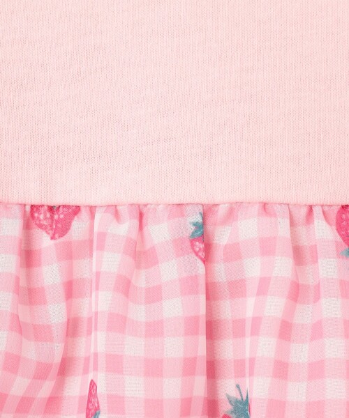 ANY（エニィ）の「ひらひら バックシャンTシャツ（Tシャツ/カットソー・キッズ・ピンク系/ライラック系/アイボリー系・90/110/120/130/100）」の21枚目の写真