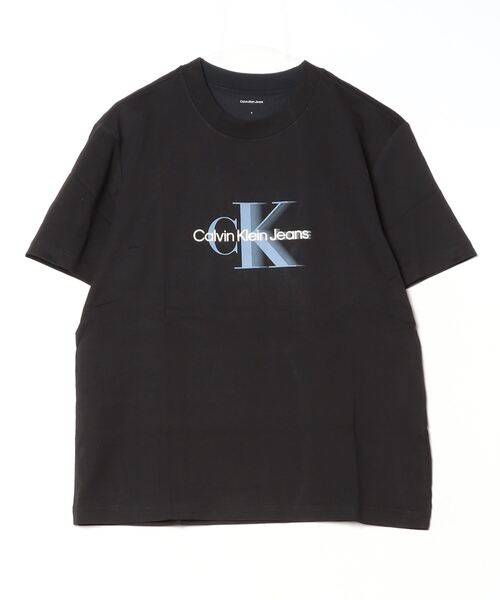 Calvin Klein Jeans（カルヴァンクラインジーンズ）の「Calvin Klein Jeans カルバンクラインジーンズ MONOLOGO SHIFT TEE ショートスリーブロゴTシャツ（Tシャツ/カットソー・メンズ・ブラック/ブルー/ホワイト/ホワイト系その他・M/L/XL/S）」の20枚目の写真