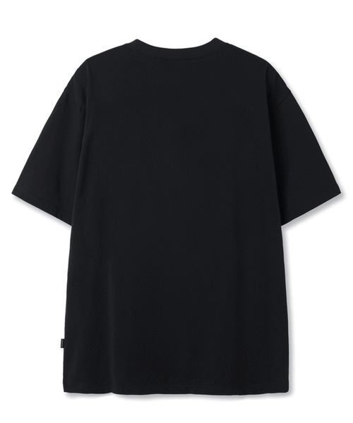 OY（オーワイ）の「『OY/オーワイ』PRINTED PATCH TEE/プリンテッドパッチ半袖Tシャツ（Tシャツ/カットソー・レディース・ブラック/ホワイト・M/XL/LARGE）」の9枚目の写真