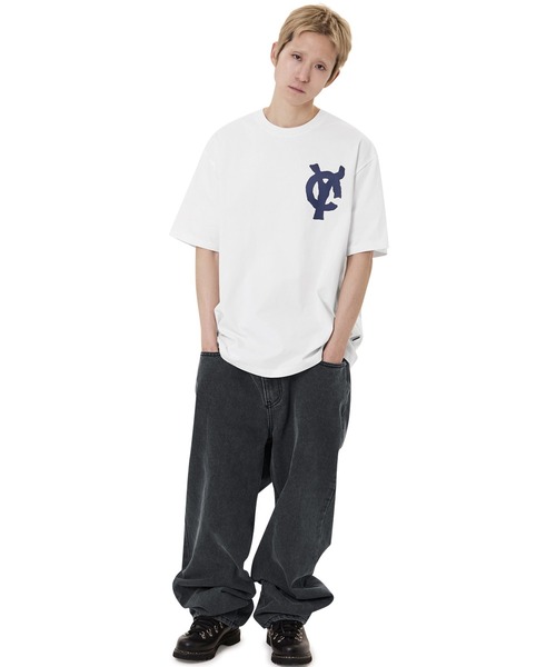 OY（オーワイ）の「『OY/オーワイ』PRINTED PATCH TEE/プリンテッドパッチ半袖Tシャツ（Tシャツ/カットソー・レディース・ブラック/ホワイト・M/XL/LARGE）」の14枚目の写真