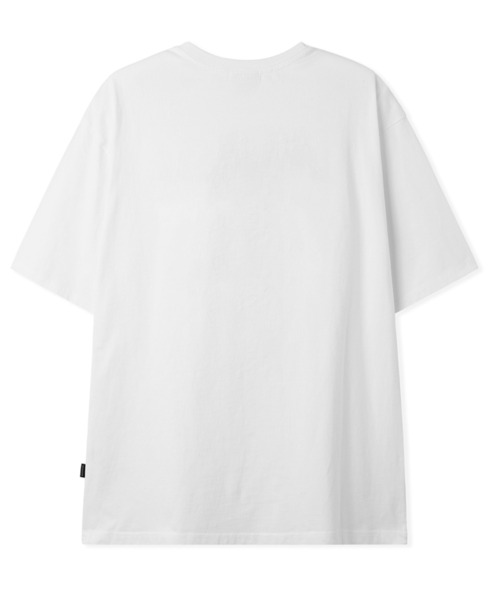 ★OY★PRINTED PATCH TEE - WHITE★正規品/韓国直送料込/人気 ☆BOYNEXTDOOR テサン 着用！！【OY】PRINTED PATCH TEE - WHITE