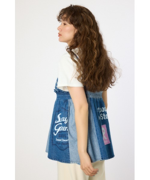 RODEO CROWNS WIDE BOWL（ロデオクラウンズワイドボウル）の「カスタムキャミソール（キャミソール・レディース・ブルー/ブラック系その他/ホワイト系その他・FREE）」の18枚目の写真