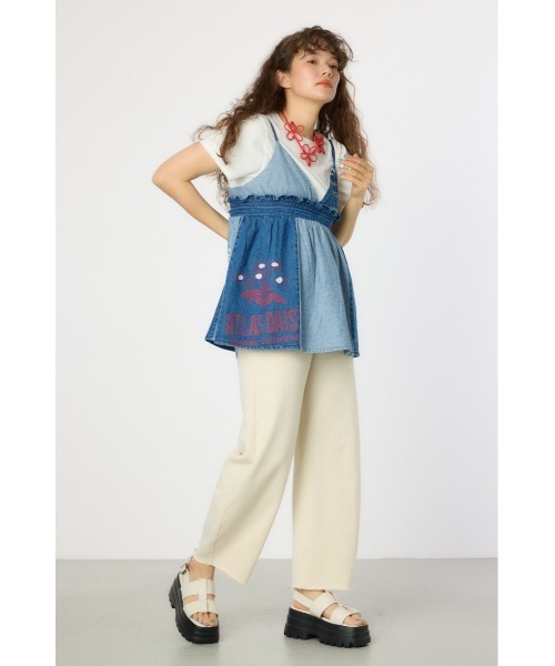 RODEO CROWNS WIDE BOWL（ロデオクラウンズワイドボウル）の「カスタムキャミソール（キャミソール・レディース・ブルー/ブラック系その他/ホワイト系その他・FREE）」の20枚目の写真