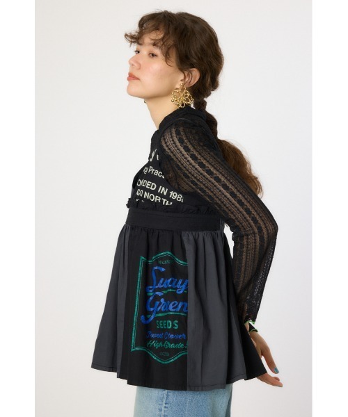 RODEO CROWNS WIDE BOWL（ロデオクラウンズワイドボウル）の「カスタムキャミソール（キャミソール・レディース・ブルー/ブラック系その他/ホワイト系その他・FREE）」の6枚目の写真