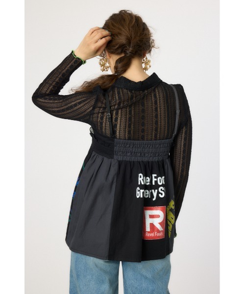 RODEO CROWNS WIDE BOWL（ロデオクラウンズワイドボウル）の「カスタムキャミソール（キャミソール・レディース・ブルー/ブラック系その他/ホワイト系その他・FREE）」の7枚目の写真