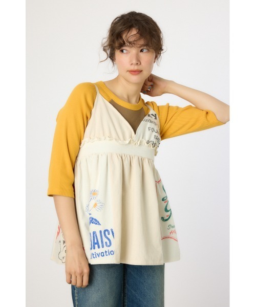 RODEO CROWNS WIDE BOWL（ロデオクラウンズワイドボウル）の「カスタムキャミソール（キャミソール・レディース・ブルー/ブラック系その他/ホワイト系その他・FREE）」の10枚目の写真