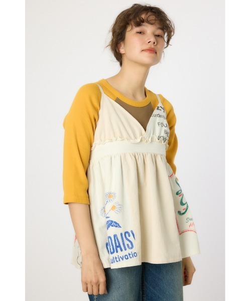 RODEO CROWNS WIDE BOWL（ロデオクラウンズワイドボウル）の「カスタムキャミソール（キャミソール・レディース・ブルー/ブラック系その他/ホワイト系その他・FREE）」の11枚目の写真