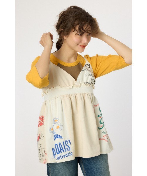 RODEO CROWNS WIDE BOWL（ロデオクラウンズワイドボウル）の「カスタムキャミソール（キャミソール・レディース・ブルー/ブラック系その他/ホワイト系その他・FREE）」の12枚目の写真