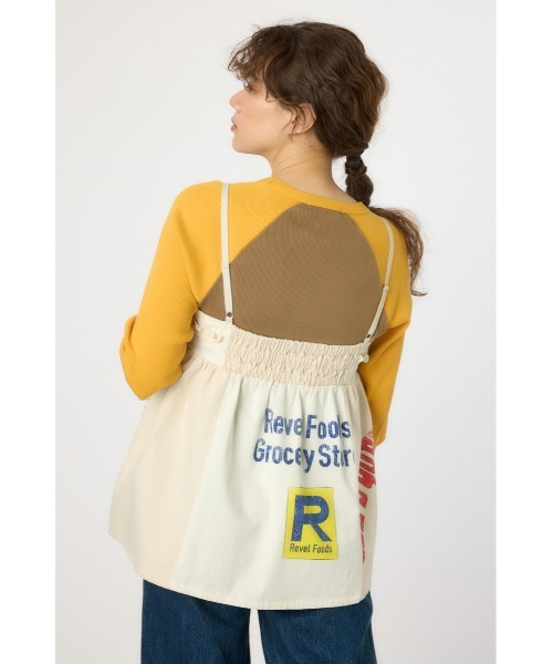 RODEO CROWNS WIDE BOWL（ロデオクラウンズワイドボウル）の「カスタムキャミソール（キャミソール・レディース・ブルー/ブラック系その他/ホワイト系その他・FREE）」の14枚目の写真