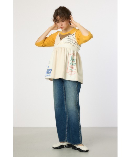 RODEO CROWNS WIDE BOWL（ロデオクラウンズワイドボウル）の「カスタムキャミソール（キャミソール・レディース・ブルー/ブラック系その他/ホワイト系その他・FREE）」の15枚目の写真