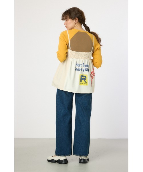 RODEO CROWNS WIDE BOWL（ロデオクラウンズワイドボウル）の「カスタムキャミソール（キャミソール・レディース・ブルー/ブラック系その他/ホワイト系その他・FREE）」の16枚目の写真