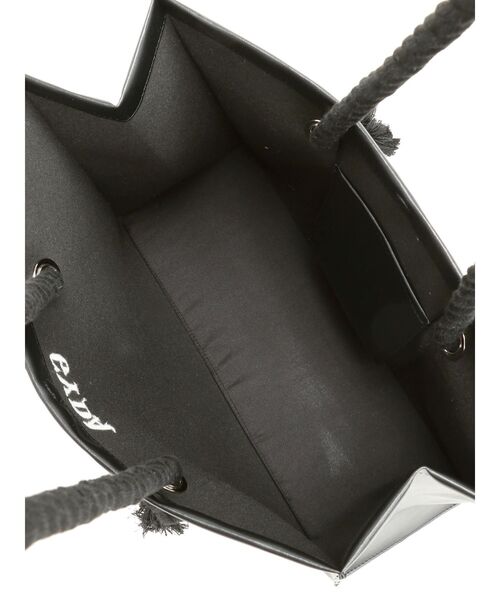 GYDA（ジェイダ）の「GYDAロープLフェイクレザートートBAG（トートバッグ・レディース・ブラック・FREE）」の11枚目の写真