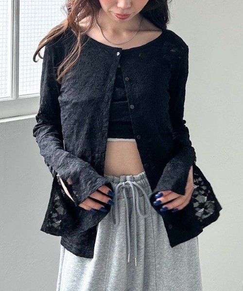 archives（アルシーヴ）の「タックビスチェレースアンサンブル（アンサンブル・レディース・ベージュ/アイボリー/ブラック・MEDIUM）」の3枚目の写真