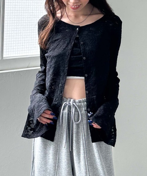 archives（アルシーヴ）の「タックビスチェレースアンサンブル（アンサンブル・レディース・ベージュ/アイボリー/ブラック・MEDIUM）」の4枚目の写真