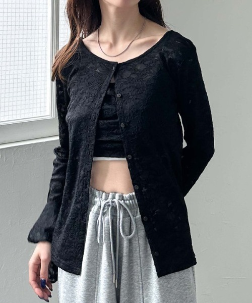 archives（アルシーヴ）の「タックビスチェレースアンサンブル（アンサンブル・レディース・ベージュ/アイボリー/ブラック・MEDIUM）」の5枚目の写真