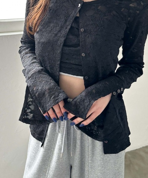 archives（アルシーヴ）の「タックビスチェレースアンサンブル（アンサンブル・レディース・ベージュ/アイボリー/ブラック・MEDIUM）」の7枚目の写真