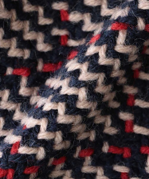 Jines（ジネス）の「ツィードノーカラージャケット【John branigan/ジョンブラニガン】（ノーカラージャケット・レディース・ネイビー・34）」の6枚目の写真