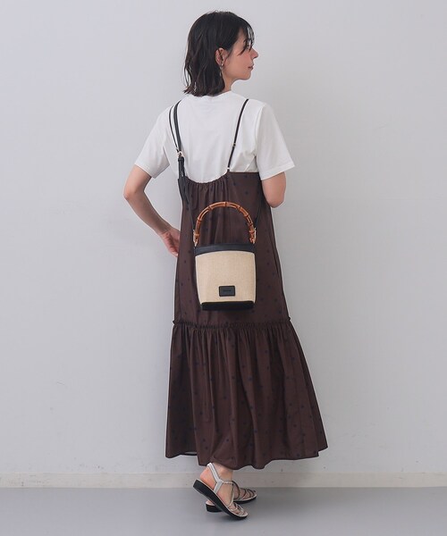 OPAQUE.CLIP（オペークドットクリップ）の「【2WAY】デザインハンドルミニショルダーバッグ（ショルダーバッグ・レディース・ブラック/シルバー・00）」の7枚目の写真