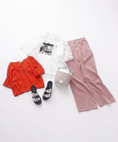 OPAQUE.CLIP（オペークドットクリップ）の「【2WAY】デザインハンドルミニショルダーバッグ（ショルダーバッグ・レディース・ブラック/シルバー・00）」の19枚目の写真