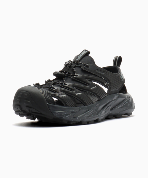 HOKA(ホカ)の「HOKA(ホカ) HOPARA(サンダル・メンズ・ブラック・27cm/26.5cm/26cm/25.5cm/25cm/24.5cm/24cm/29cm/28.5cm/28cm/27.5cm)」の2枚目の写真
