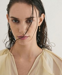 CHARLES & KEITH | Orinda オランダ クリスタルドロップピアス(ピアス(両耳用))