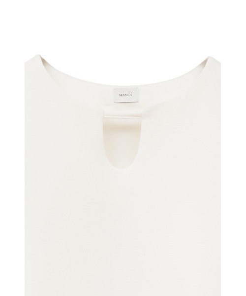 DOCKING PEPLUM TOPS（Tシャツ/カットソー）｜MANOF（マノフ）の