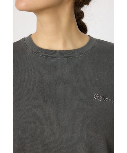 RODEO CROWNS WIDE BOWL（ロデオクラウンズワイドボウル）の「ピグメントバックフリルトップス（その他トップス・レディース・グリーン/ブラック/ライトピンク/オフホワイト・FREE）」の9枚目の写真