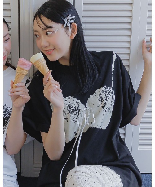 セール】3.3 Field Trip／ビスチェプリントTシャツ（Tシャツ