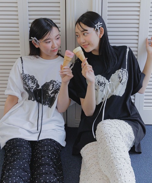 セール】3.3 Field Trip／ビスチェプリントTシャツ（Tシャツ