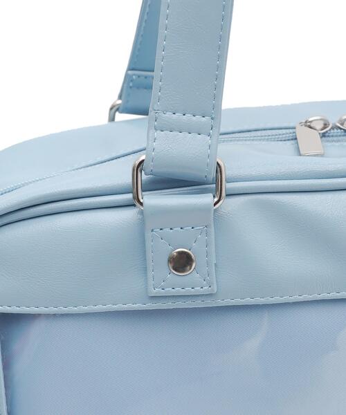 WEGO（ウィゴー）の「WEGO/スクールボストン痛バッグ（トートバッグ・レディース・ホワイト/ブラック・FREE）」の13枚目の写真