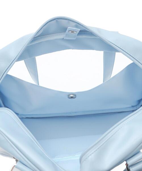 WEGO（ウィゴー）の「WEGO/スクールボストン痛バッグ（トートバッグ・レディース・ホワイト/ブラック・FREE）」の16枚目の写真