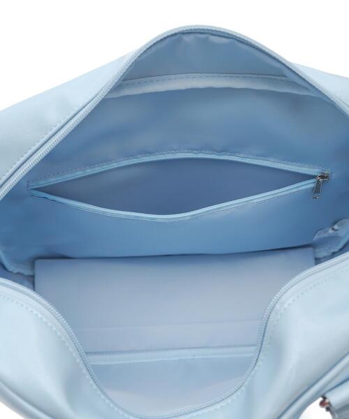 WEGO（ウィゴー）の「WEGO/スクールボストン痛バッグ（トートバッグ・レディース・ホワイト/ブラック・FREE）」の19枚目の写真