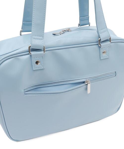 WEGO（ウィゴー）の「WEGO/スクールボストン痛バッグ（トートバッグ・レディース・ホワイト/ブラック・FREE）」の22枚目の写真