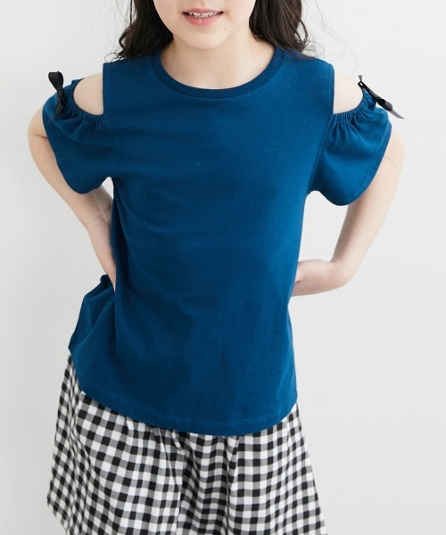 QUNTSTYLE(キュントスタイル)の「選べるデザイン半袖Tシャツ(Tシャツ/カットソー・キッズ・ホワイト系/ベージュ系/ブラック系/ミント/ラベンダー/ネイビー・120/110/130/100/160/150/140)」の16枚目の写真